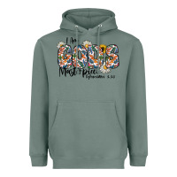 Sage I Am Gods Master Piece Ephesians Heavyweight Hoodie - CowhideDigitalArt