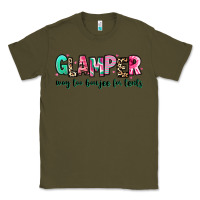 Army Green glamper way too boujee for tents Classic Tee - RanaPortraitStore