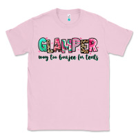 Bubblegum Pink glamper way too boujee for tents Classic Tee - RanaPortraitStore