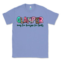 Colony Blue glamper way too boujee for tents Classic Tee - RanaPortraitStore