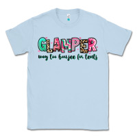 Dusty Blue glamper way too boujee for tents Classic Tee - RanaPortraitStore