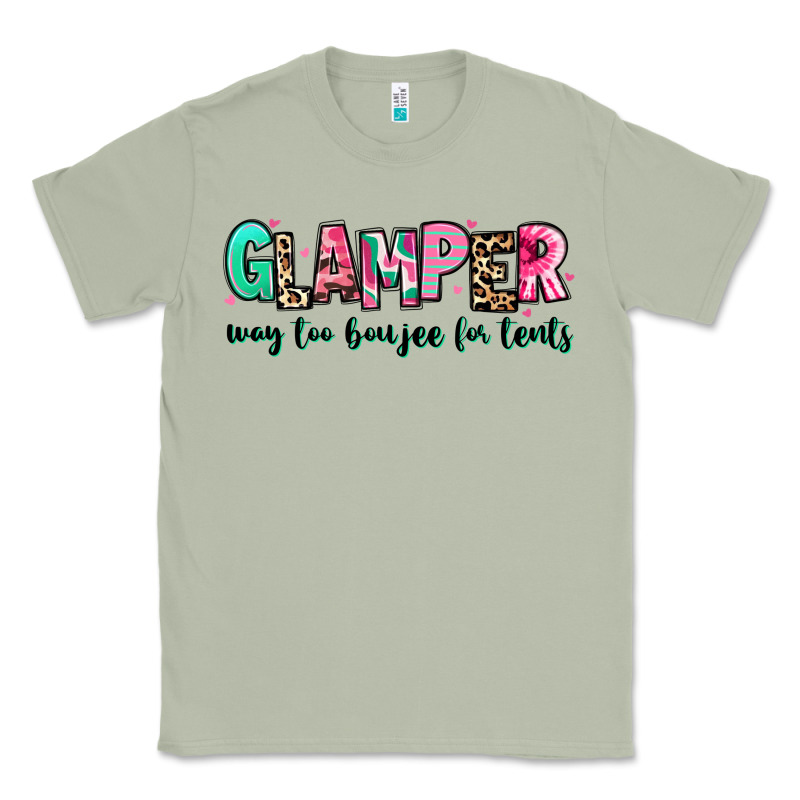 Glamper Way Too Boujee For Tents Classic Tee by RanaPortraitStore | Teevron