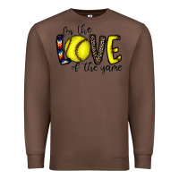 Chestnut for the love of the game softball Premium Sweatshirt - CowhideDigitalArt