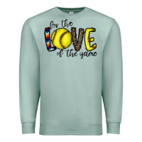 Seafoam for the love of the game softball Premium Sweatshirt - CowhideDigitalArt