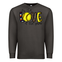 Smoke for the love of the game softball Premium Sweatshirt - CowhideDigitalArt