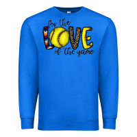 True Royal for the love of the game softball Premium Sweatshirt - CowhideDigitalArt