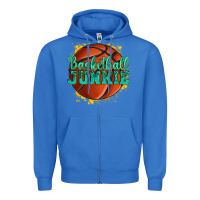 True Royal basketball junkie Zipper Hoodie - texasbilliewilder