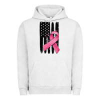 Pigment Lunar Rock breast cancer ribbon american flag Urban Hoodie - MaliasSmallBusiness
