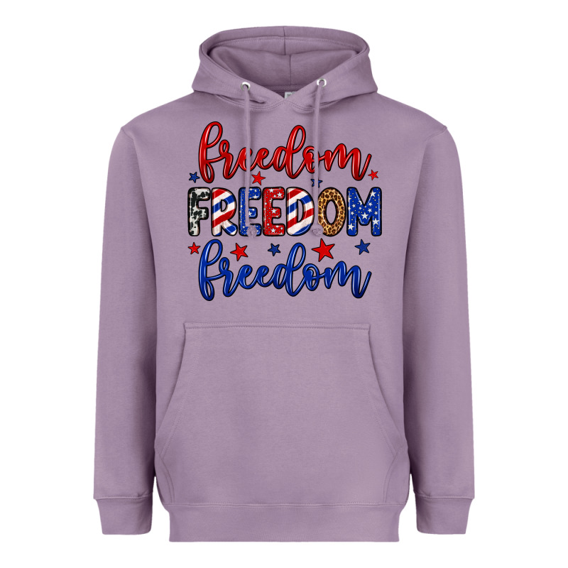 Freedom Freedom Freedom Heavyweight Hoodie by Neo Western | Teevron