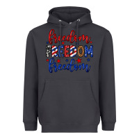 Smoke Freedom freedom freedom Heavyweight Hoodie - Neo Western