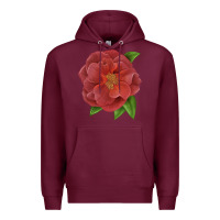 Burgundy Cinco De Mayo Rose Premium Hoodie - LillyAllenDesigns