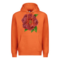 Carrot Cinco De Mayo Rose Premium Hoodie - LillyAllenDesigns
