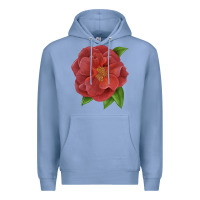 Colony Blue Cinco De Mayo Rose Premium Hoodie - LillyAllenDesigns