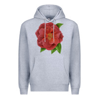 Heather Grey Cinco De Mayo Rose Premium Hoodie - LillyAllenDesigns