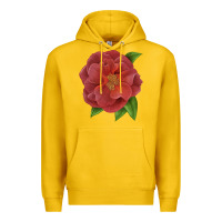 Lemon Cinco De Mayo Rose Premium Hoodie - LillyAllenDesigns