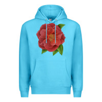 Ocean Blue Cinco De Mayo Rose Premium Hoodie - LillyAllenDesigns