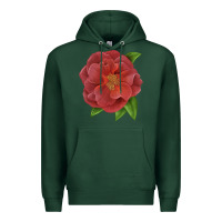 Sports Green Cinco De Mayo Rose Premium Hoodie - LillyAllenDesigns