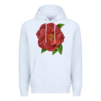 White Cinco De Mayo Rose Premium Hoodie - LillyAllenDesigns