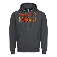 Smoke basketball mama Zipper Hoodie - texasbilliewilder