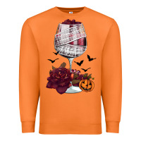 Carrot halloween roses wine Premium Sweatshirt - FaDigitalArtStudio