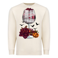 Sandshell halloween roses wine Premium Sweatshirt - FaDigitalArtStudio