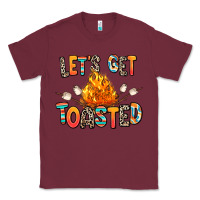 Burgundy let's get toasted Classic Tee - RanaPortraitStore