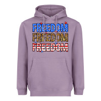 Lavender Freedom freedom freedom Heavyweight Hoodie - Neo Western