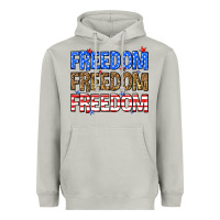 Moon Dust Freedom freedom freedom Heavyweight Hoodie - Neo Western