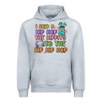 Heather Grey i said a hip hop Urban Hoodie - MaliasSmallBusiness