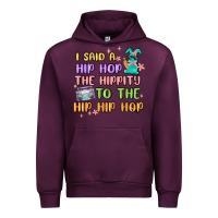Mauve Wine i said a hip hop Urban Hoodie - MaliasSmallBusiness