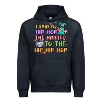 Navy i said a hip hop Urban Hoodie - MaliasSmallBusiness