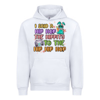 White i said a hip hop Urban Hoodie - MaliasSmallBusiness