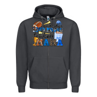 Smoke somebody's loud mouth football mama Zipper Hoodie - Zillion Design Studio