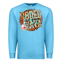 Ocean Blue rodeo yaya Premium Sweatshirt - RacoonDesign