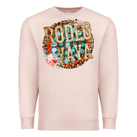 Pale Pink rodeo yaya Premium Sweatshirt - RacoonDesign