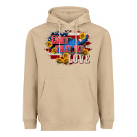 Mushroom Land that we love 4th of july Heavyweight Hoodie - CowGirlArtShop
