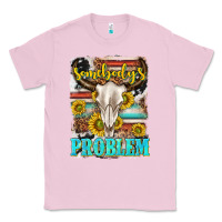 Bubblegum Pink somebodys problem Classic Tee - texasbilliewilder