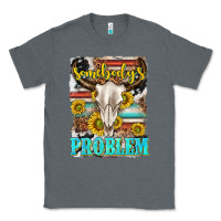 Charcoal Heather somebodys problem Classic Tee - texasbilliewilder