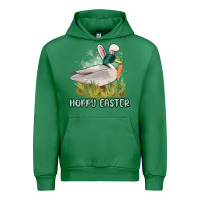 Emerald hoppy easter duck hunting Urban Hoodie - MaliasSmallBusiness