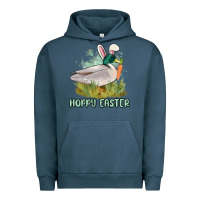 Hoppy Easter Duck Hunting Urban Hoodie | Teevron