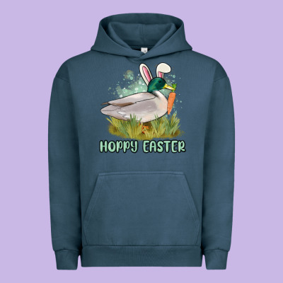 Hoppy Easter Duck Hunting Urban Hoodie Designed By Maliassmallbusiness