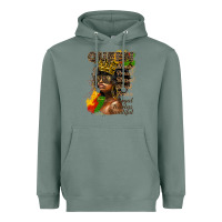 Sage afro queen juneteenth Heavyweight Hoodie - HRA Design Shop