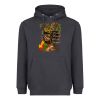 Smoke afro queen juneteenth Heavyweight Hoodie - HRA Design Shop