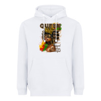 White afro queen juneteenth Heavyweight Hoodie - HRA Design Shop