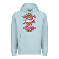 Blue Mist world's best nana ever Premium Hoodie - Jasminsmagicworld