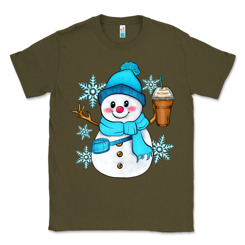 Cute Snowman Classic Tee by Zillion Design Studio | Teevron