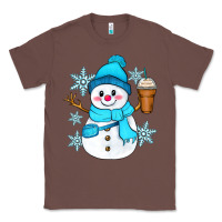 Chestnut cute snowman Classic Tee - Zillion Design Studio