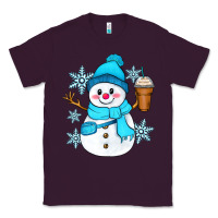 Plum cute snowman Classic Tee - Zillion Design Studio