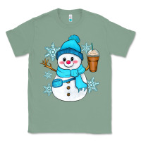 Sage cute snowman Classic Tee - Zillion Design Studio