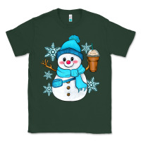 Sports Green cute snowman Classic Tee - Zillion Design Studio